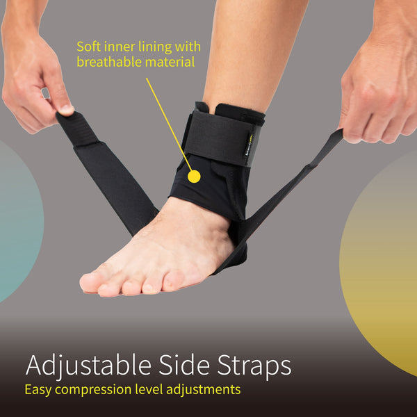 BraceUP Deluxe Ankle Brace