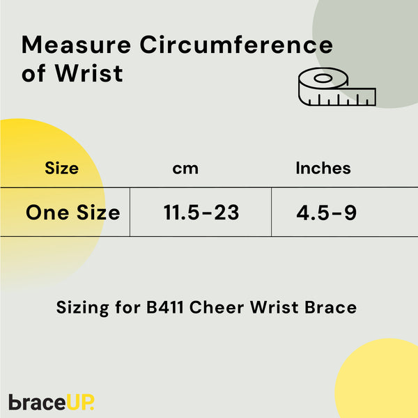 Cheer Wrist Braces – Gymnastics & Cheerleading Wrist Support Wraps for Kids and Teens (2-Pack)
